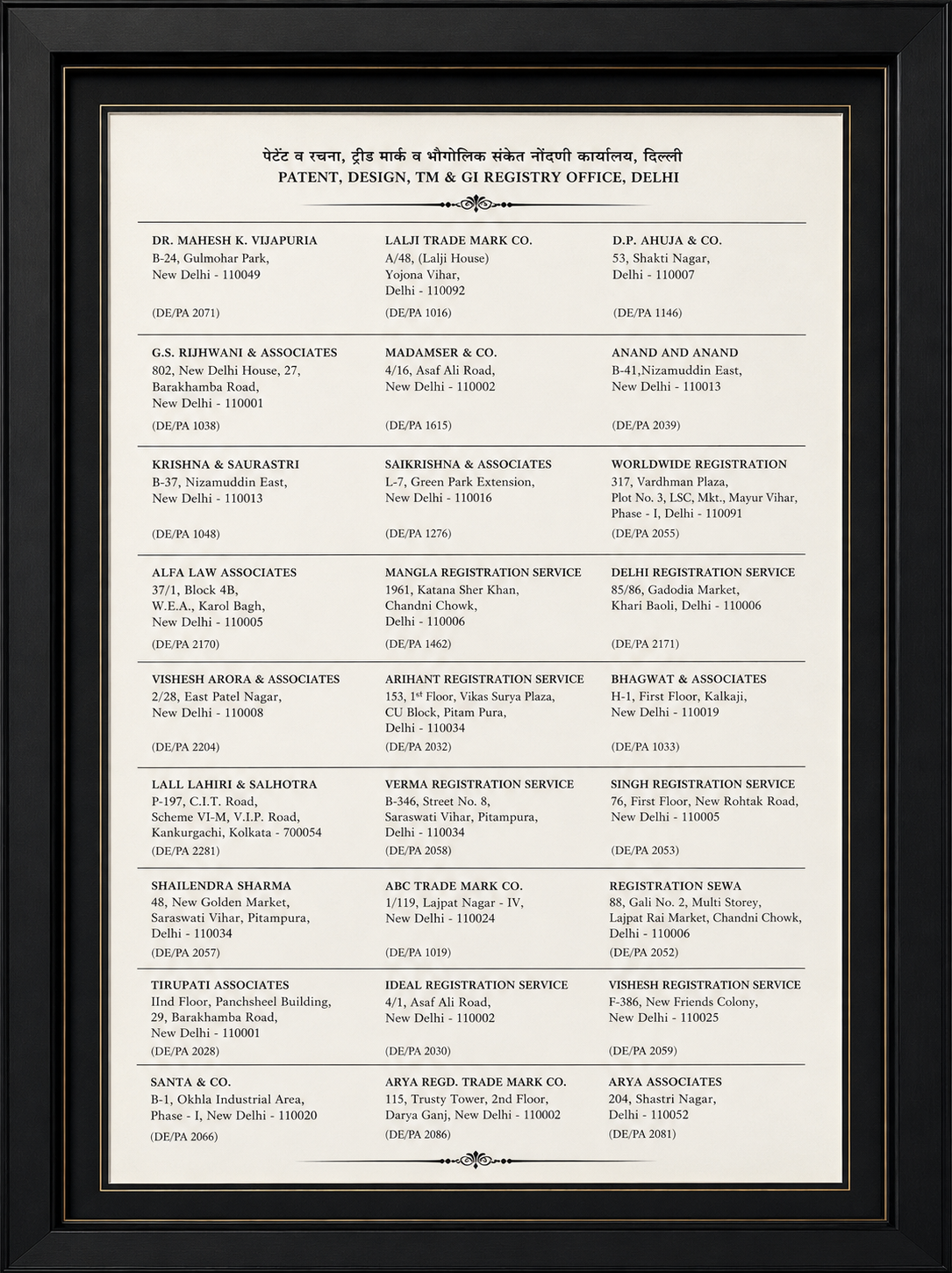 Kusum Furniture certificate 4