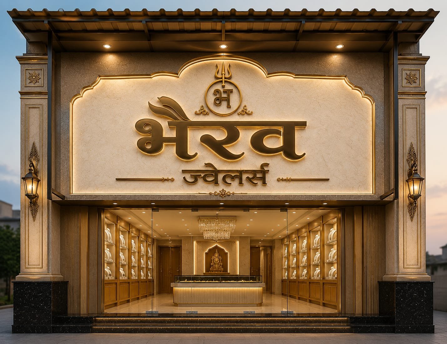 Kusum Furniture jewellery shop interior gallery photo 1