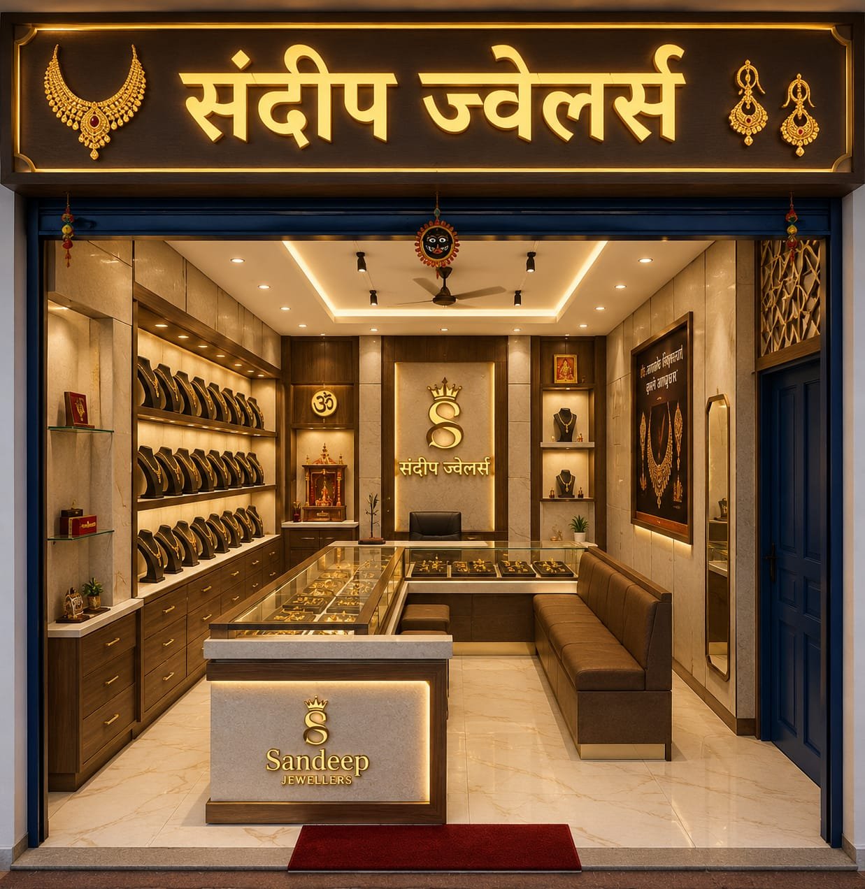 Kusum Furniture jewellery shop interior gallery photo 6