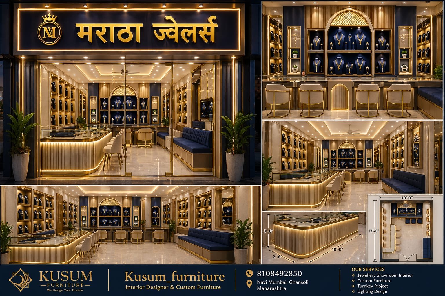 Kusum Furniture jewellery shop interior gallery photo 40