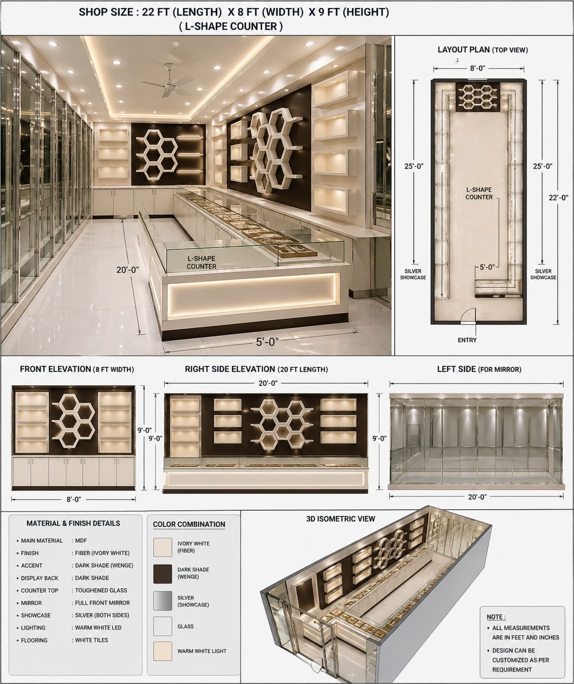 Kusum Furniture jewellery shop interior gallery photo 49