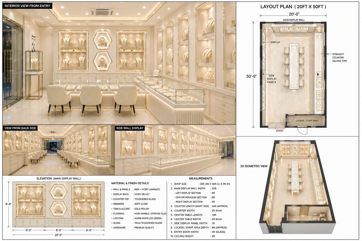 Kusum Furniture jewellery shop interior gallery photo 54